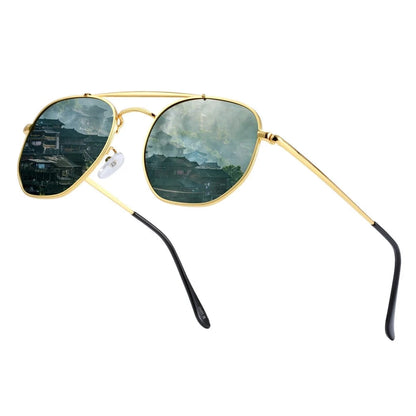 Hexagon Polarized Sunglasses For Men Women