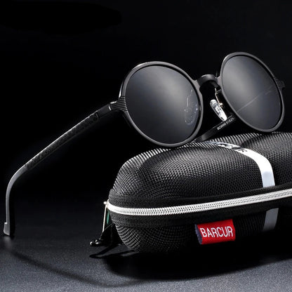 Round Luxury Retro Men Sunglasses