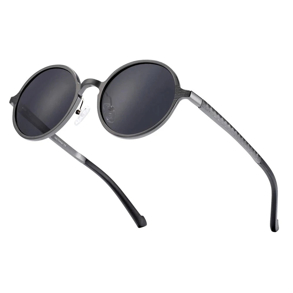 Round Luxury Retro Men Sunglasses