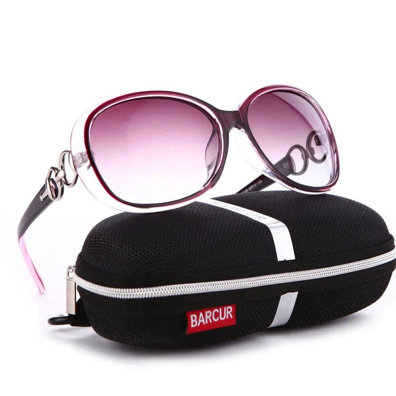 Oversized Polarized Women Vintage Sunglasses