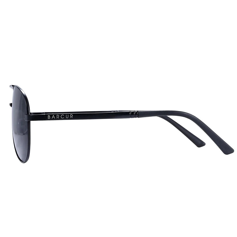 Utralight Polarized Aluminum Temples Steel Frame UV400 Men Sunglasses