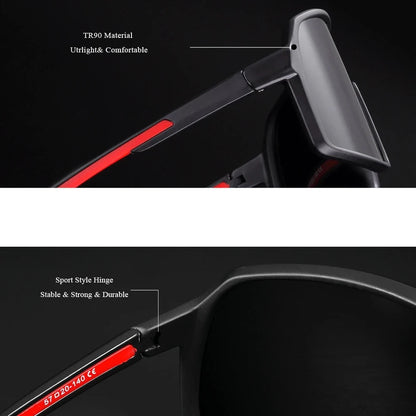 Photochromic Outdoor Polarized Sports UV400 Sunglasses